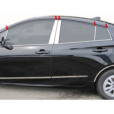 Luxury FX | Pillar Post Covers and Trim | 16 Toyota Prius | LUXFX2382