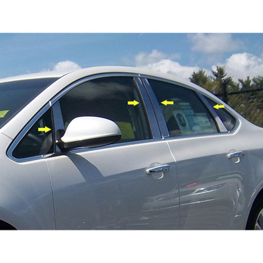 Luxury FX | Pillar Post Covers and Trim | 12-16 Buick Verano | LUXFX2494