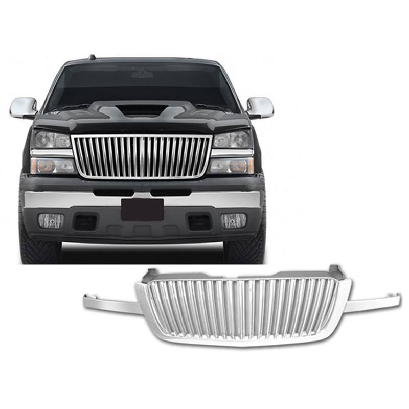 Luxury Fx Replacement Grilles 03 06 Chevrolet Silverado 1500