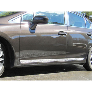 Luxury FX | Side Molding and Rocker Panels | 12-15 Honda Civic | LUXFX2716