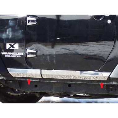 Luxury FX | Side Molding and Rocker Panels | 07-16 Jeep Wrangler | LUXFX2758
