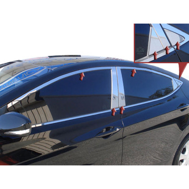 Luxury FX | Window Trim | 11-13 Hyundai Elantra | LUXFX2831