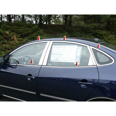 Luxury FX | Window Trim | 07-10 Hyundai Elantra | LUXFX2848