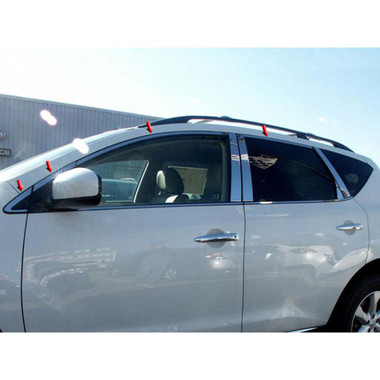 Luxury FX | Window Trim | 09-14 Nissan Murano | LUXFX2856