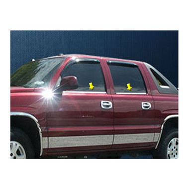 Luxury FX | Window Trim | 00-06 Chevrolet Suburban | LUXFX2922