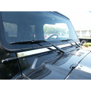 Luxury FX | Front Accent Trim | 97-06 Jeep Wrangler | LUXFX2931