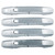 Brite Chrome | Door Handle Covers and Trim | 14-17 Chevrolet Silverado 1500 | BCID031