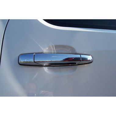 Brite Chrome | Door Handle Covers and Trim | 07-14 Chevrolet Silverado HD | BCID033