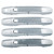 Brite Chrome | Door Handle Covers and Trim | 15-16 Chevrolet Tahoe | BCID044