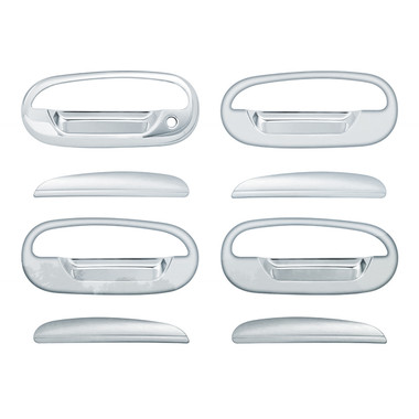 Brite Chrome | Door Handle Covers and Trim | 01-03 Ford F-150 | BCID081