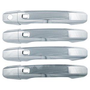 Door Handle Covers for 2015-2020 GMC Yukon SLE/SLT (Chrome Set of 4)