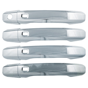 Door Handle Covers for 2015-2020 GMC Yukon XL SLE/SLT (Chrome Set of 4)
