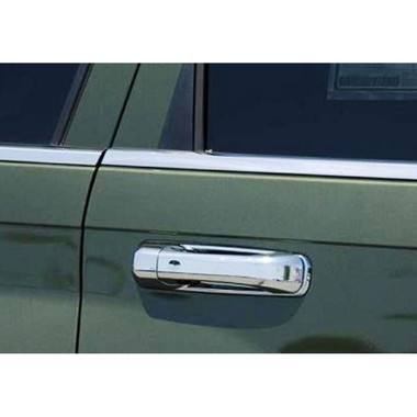 Brite Chrome | Door Handle Covers and Trim | 05-10 Jeep Commander | BCID122