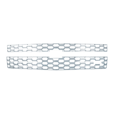 Brite Chrome | Grille Overlays and Inserts | 14-15 Chevrolet Silverado 1500 | BCIG003