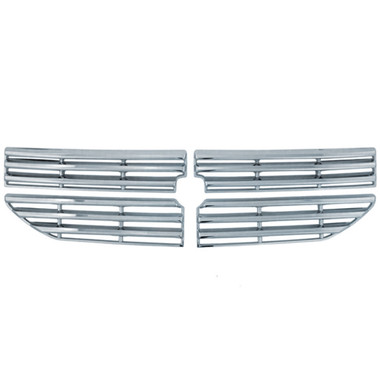 Brite Chrome | Grille Overlays and Inserts | 07-12 Dodge Caliber | BCIG007