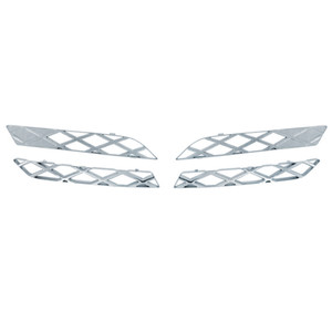 Brite Chrome | Grille Overlays and Inserts | 11-13 Toyota Corolla | BCIG022