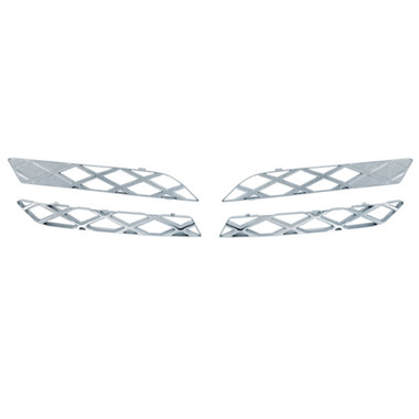 Brite Chrome | Grille Overlays and Inserts | 11-13 Toyota Corolla | BCIG022