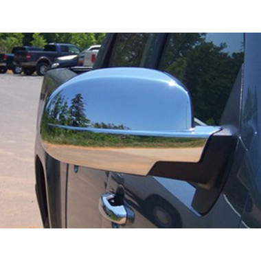 Brite Chrome | Mirror Covers | 07-13 Chevrolet Avalanche | BCIM005