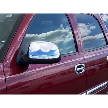 Brite Chrome | Mirror Covers | 99-06 Chevrolet Silverado 1500 | BCIM012