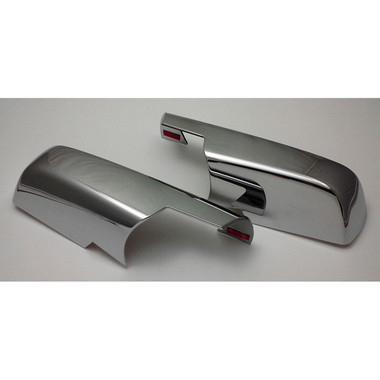 Brite Chrome | Mirror Covers | 15-16 Chevrolet Silverado HD | BCIM020