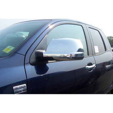 Brite Chrome | Mirror Covers | 07-14 Toyota Tundra | BCIM090