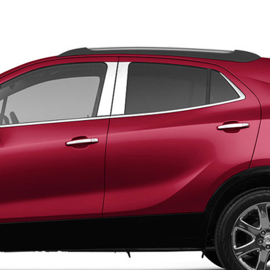 Brite Chrome | Pillar Post Covers and Trim | 13-16 Buick Encore | BCIP117