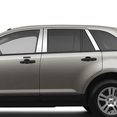 Brite Chrome | Pillar Post Covers and Trim | 07-14 Ford Edge | BCIP148