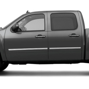 Brite Chrome | Side Molding and Rocker Panels | 09-13 Chevrolet Silverado 1500 | BCIR057