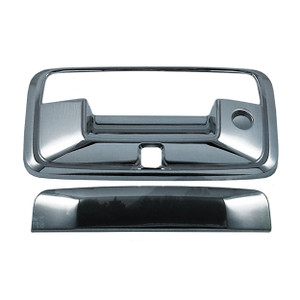 Brite Chrome | Tailgate Handle Covers and Trim | 14-16 GMC Sierra 1500 | BCIT043