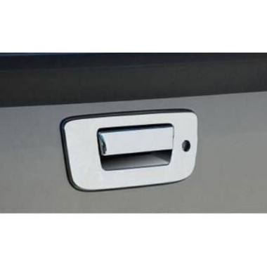 Brite Chrome | Tailgate Handle Covers and Trim | 07-14 GMC Sierra HD | BCIT044