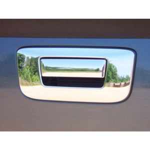 Brite Chrome | Tailgate Handle Covers and Trim | 07-14 GMC Sierra HD | BCIT045