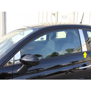 Luxury FX | Pillar Post Covers and Trim | 12-16 Fiat 500 | LUXFX3039