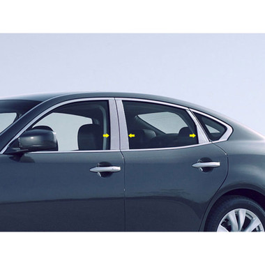 Luxury FX | Pillar Post Covers and Trim | 11-13 Infiniti M | LUXFX3139