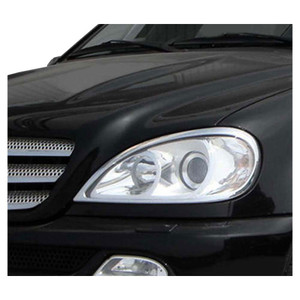 Premium FX | Front and Rear Light Bezels and Trim | 98-05 Mercedes M-Class | PFXH0110