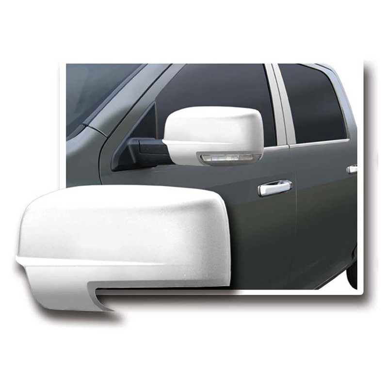 Dr.Chrome Triple Chrome Mirror Cover For 2009-2012 Dodge Ram 1500, 2500, 3500 – 1 Year Warranty