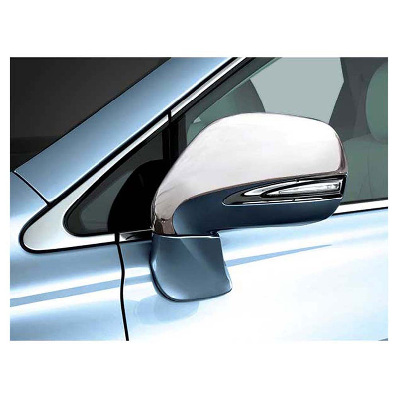 09-12 Suzuki Equator Chrome Side View Mirror Cover Covers Set