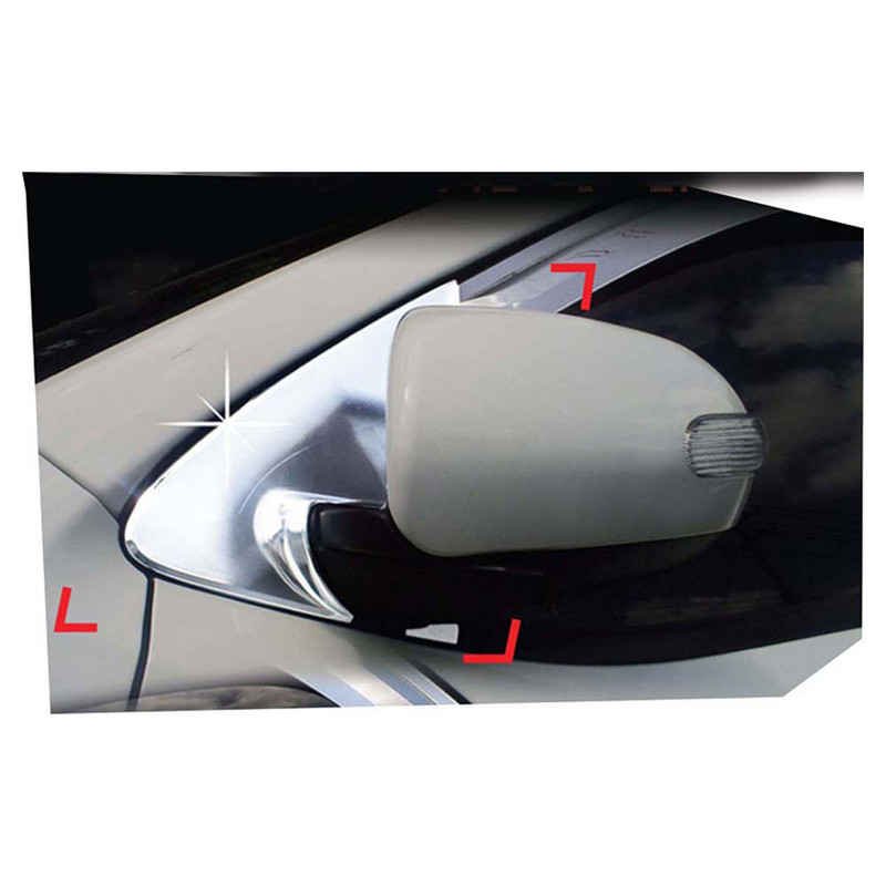 Premium FX Mirror Covers 1013 Kia Forte PFXM0278
