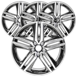 19" Machined and Black Rim by JTE for 2016-2016 Honda Accord (19x8) [Set of 4]