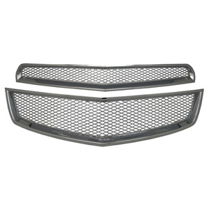 Chrome Mesh Grille Overlay fit for 2018-2019 Chevy Equinox 