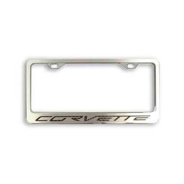 American Car Craft | License Plate Covers and Frames | 05_13 Chevrolet Corvette | ACC0425