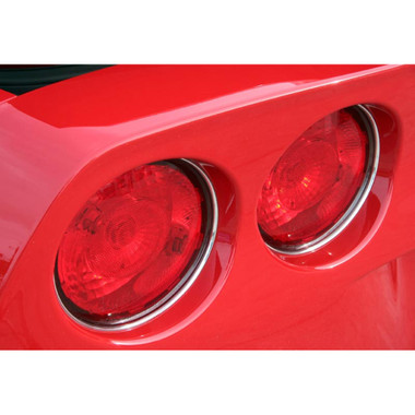 American Car Craft | Front and Rear Light Bezels and Trim | 05_13 Chevrolet Corvette | ACC0405