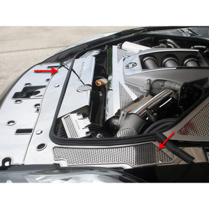 American Car Craft | Engine Bay Covers and Trim | 10_13 Nissan GT_R | ACC2212