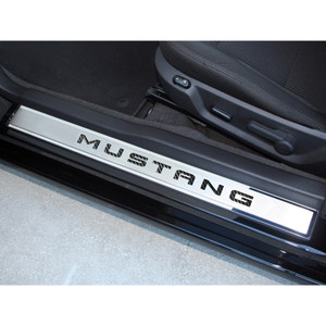 Polished Door Sill Trim Kit T-Bird Logo for 2003-2005 Ford Thunderbird Polished Door Sill Trim Kit T-Bird Logo for 2003-2005 Ford Thunderbird