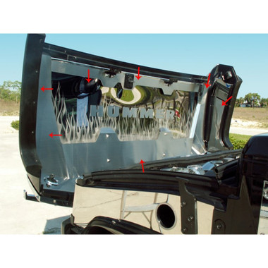 American Car Craft | Inner Hood Panels and Liners | 03_07 Hummer H2 | ACC3006