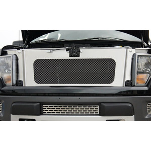 Brushed Stainless Steel Front Grille Fascia for 2010-2014 Ford F-150 SVT Raptor