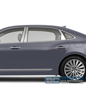 Brite Chrome | Pillar Post Covers and Trim | 12-17 Hyundai Equus | BCIP256
