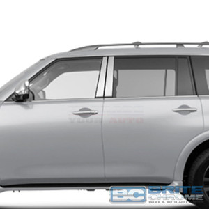 Brite Chrome | Pillar Post Covers and Trim | 17 Nissan Armada | BCIP280