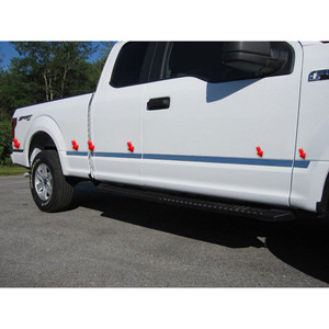 Luxury FX | Side Molding and Rocker Panels | 15-17 Ford F-150 | LUXFX3258