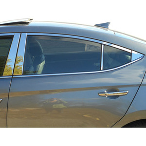 Luxury FX | Pillar Post Covers and Trim | 17 Hyundai Elantra | LUXFX3274