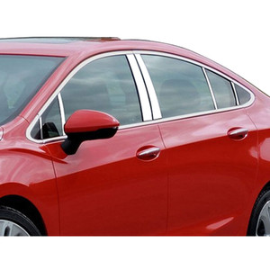 Luxury FX | Pillar Post Covers and Trim | 16-17 Chevrolet Cruze | LUXFX3314